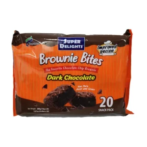 Super Delights Brownie Bites Dark Chocho 20x14g