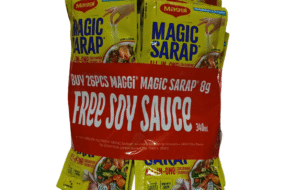 Magic Sarap 8gx26pcs. Free Datu Puti Soy Sauce 340ml
