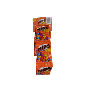 Nips peanut candy coated chocolate 12x14g