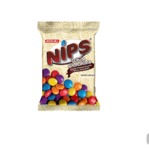 Nips white chocolate 12x14g