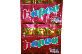 Hapee toothpaste triple pack 25% more 12x30g