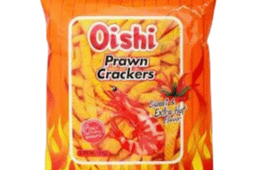 Oishi Prawn Crackers Sweet & Extra Hot 24g