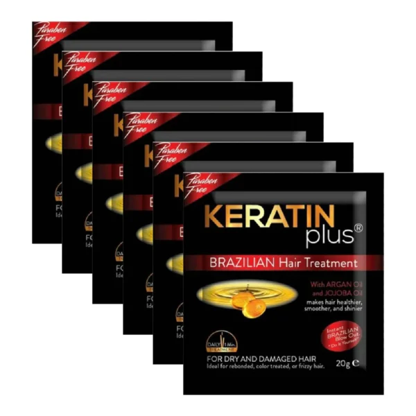 Keratin plus brazilian hair treatment 12x20g