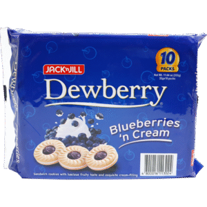 Dewberry blueberries ‘n cream