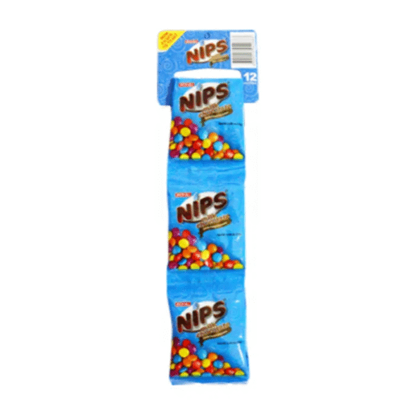 Nips Milk chocolate 12x14g