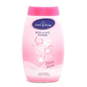 Lewis & Pearl Body & Face Powder White Blush 50g