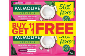 Palmolive Naturals Intensive Moisture coconut cream shampoo 12x15ml