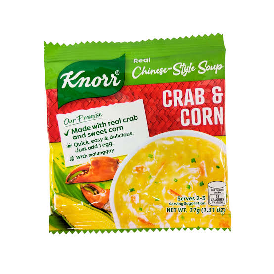 Knor Crab & Corn 37g