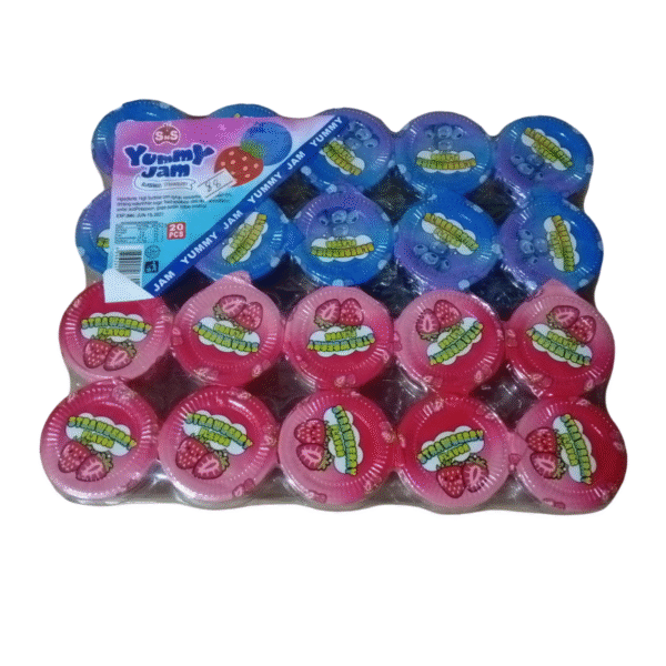 Yummy Jam Blueberries & Strawberry 20pcs