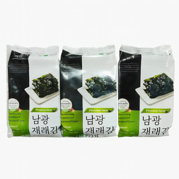 Namkwang Premium Laver (Seaweed) 3pcs