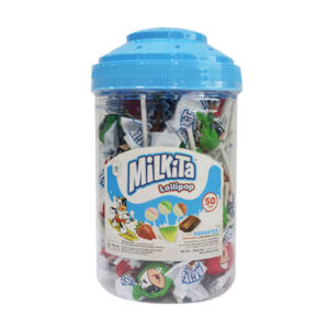 Milkita Lollipop Assorted 50pcs