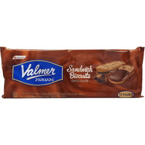 Valmer Sandwich Biscuits Chocolate 10pcs