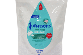 Johnson's Baby Bath milk + rice refill 200ml