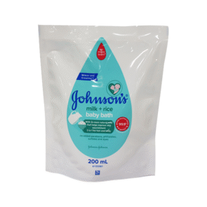 Johnson's Baby Bath milk + rice refill 200ml
