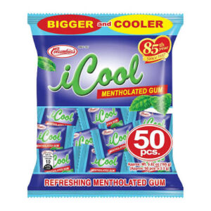 Icool Mentholated Gum 50pcs